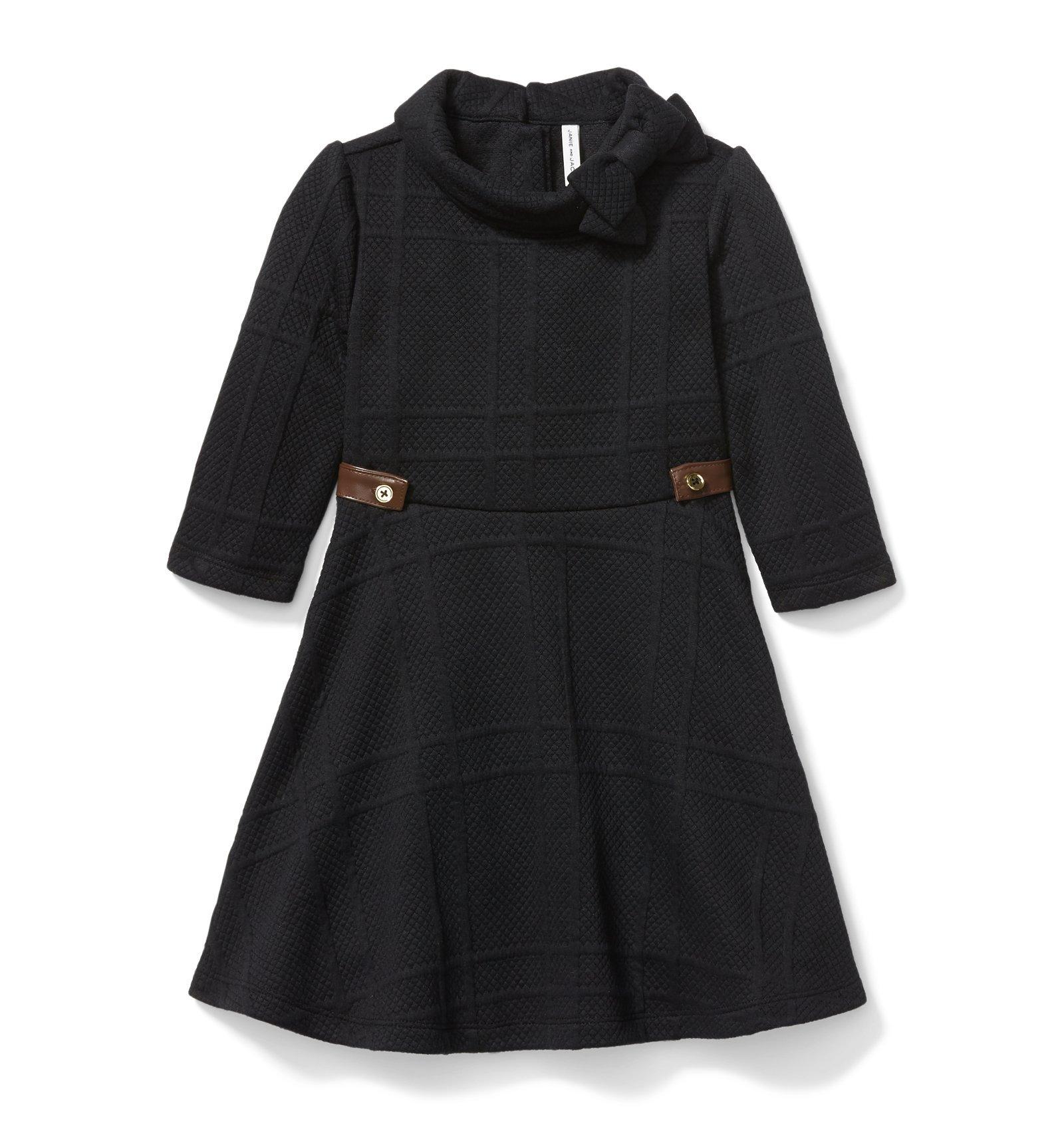 Quilted Jacquard Dress image number 0
