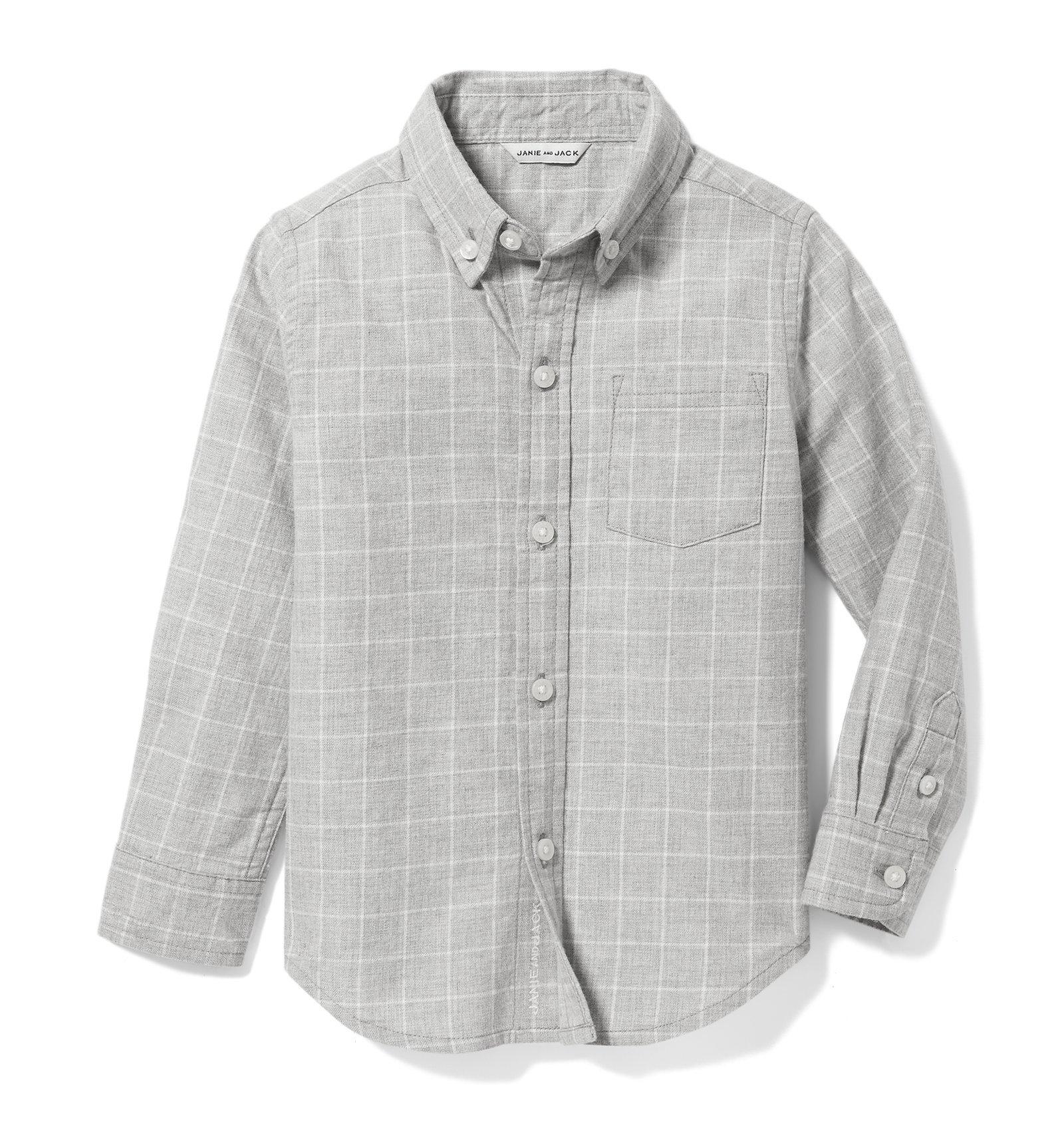 Plaid Brushed Twill Shirt  image number 0