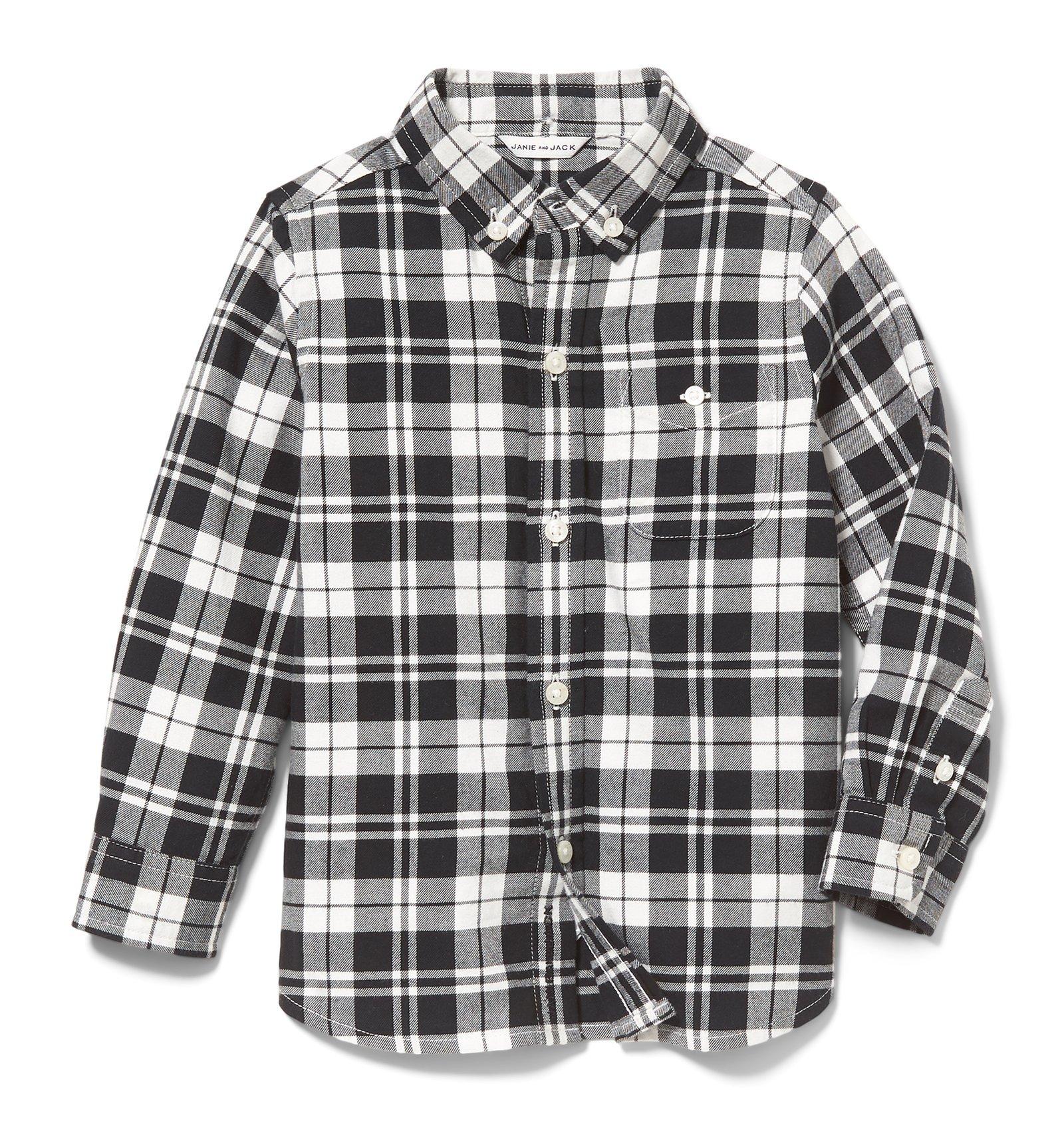 Plaid Brushed Twill Shirt  image number 0