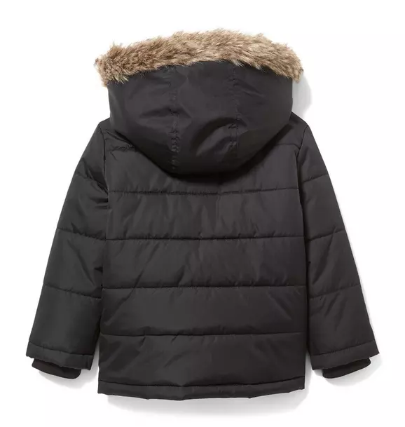 Hooded Puffer Jacket  image number 1