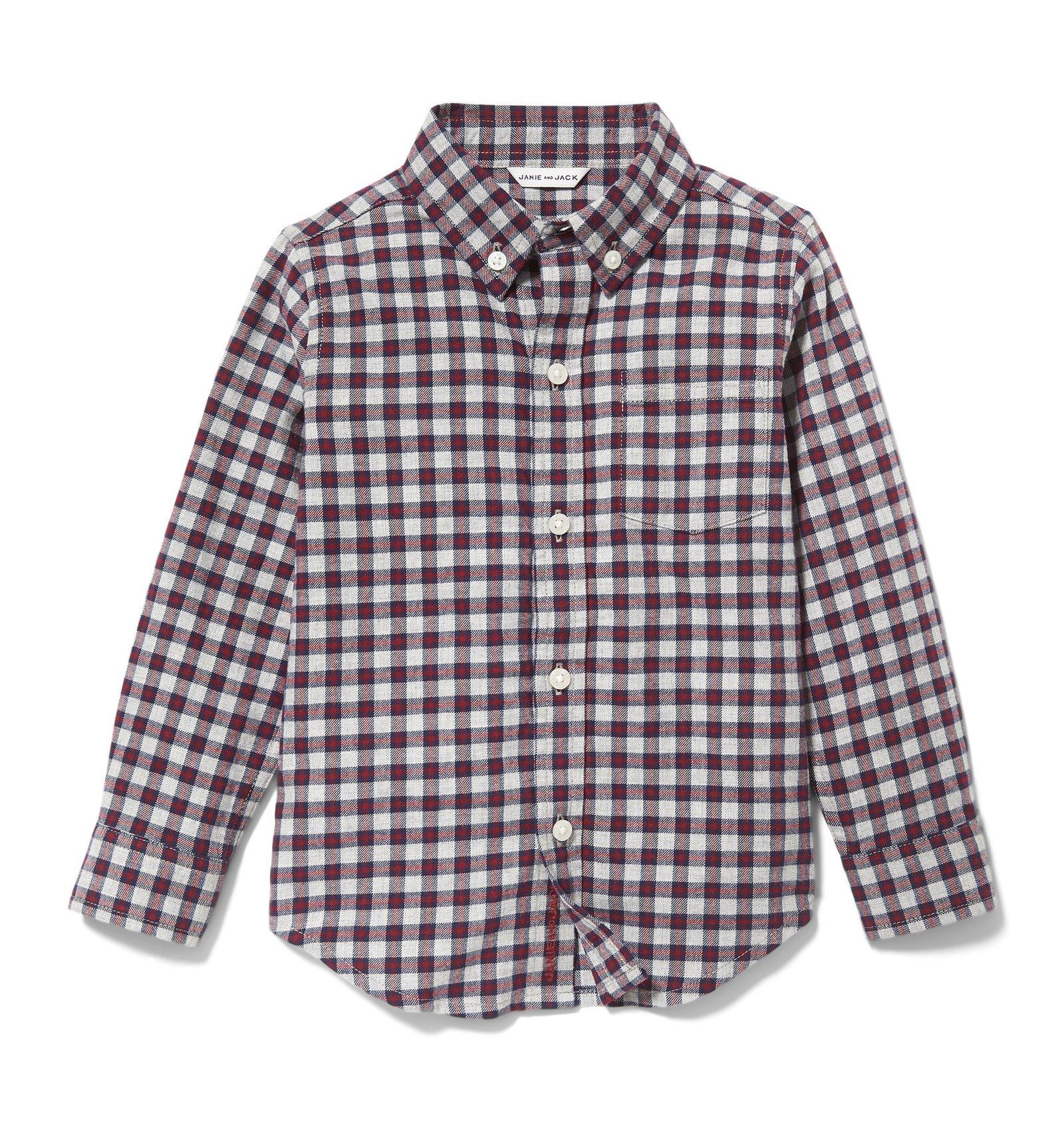 Plaid Brushed Twill Shirt  image number 0