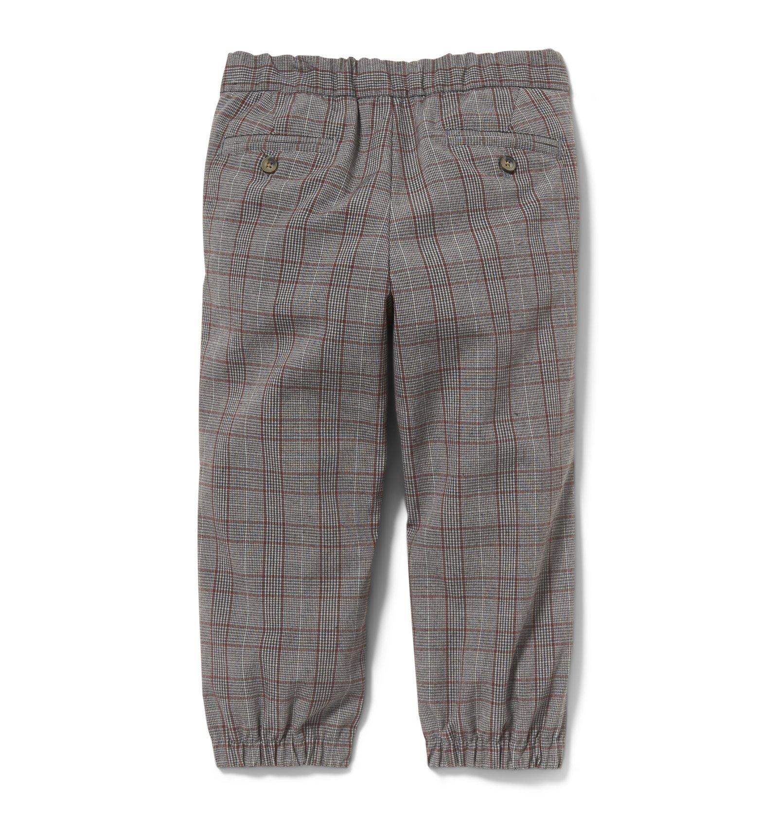 Plaid Twill Jogger  image number 1