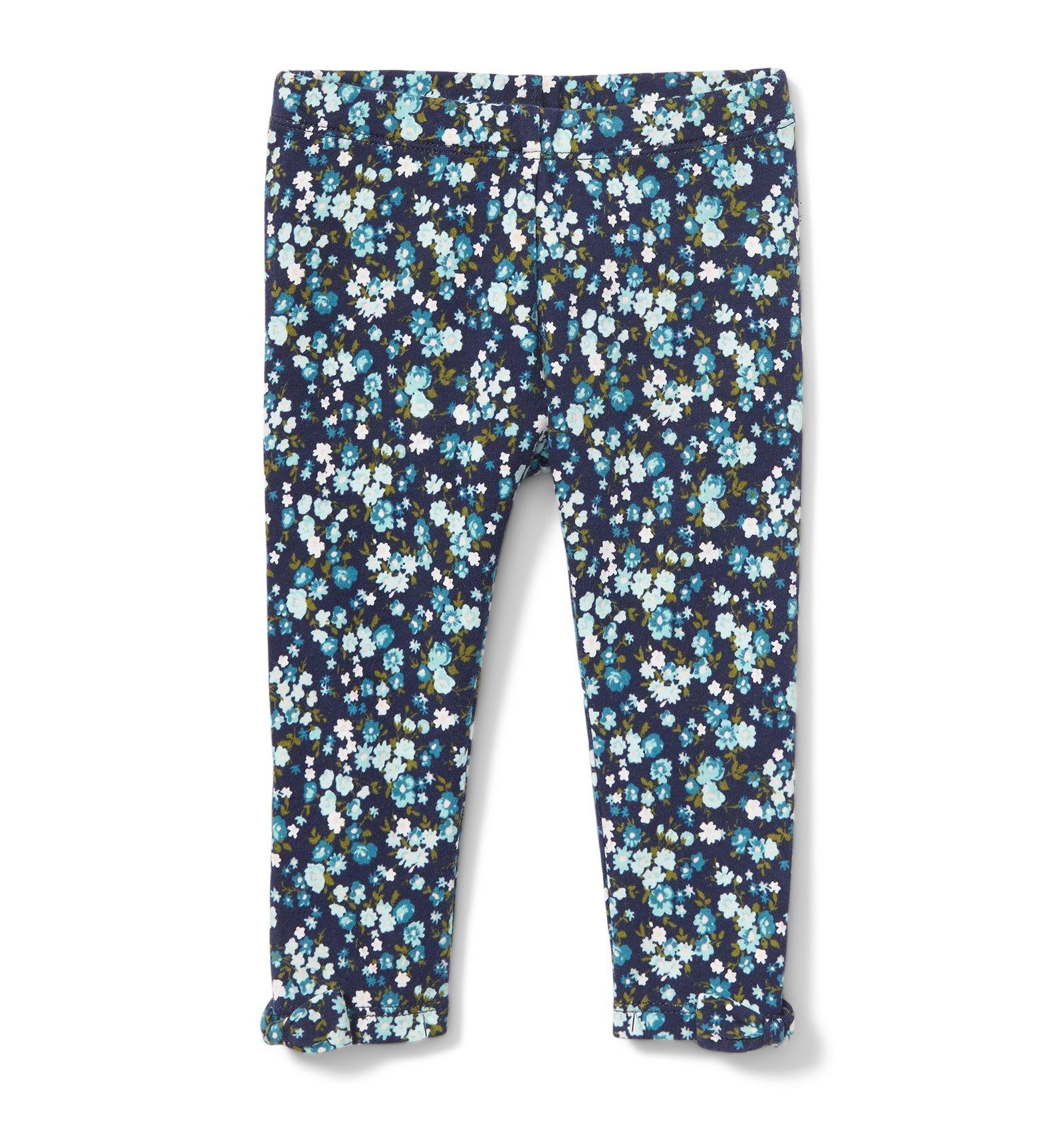 Floral Bow Cuff Legging  image number 0