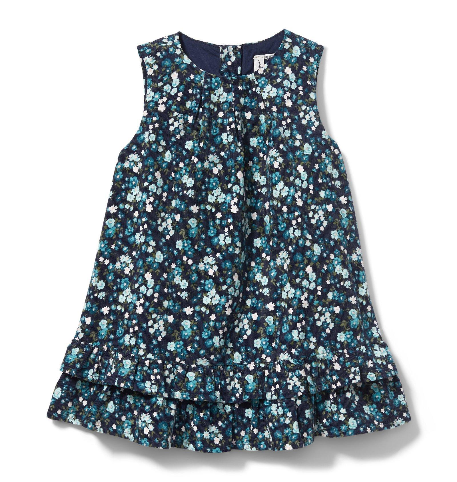 Floral Corduroy Dress image number 0