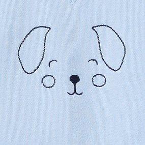 Embroidered Dog 1-Piece image number 2
