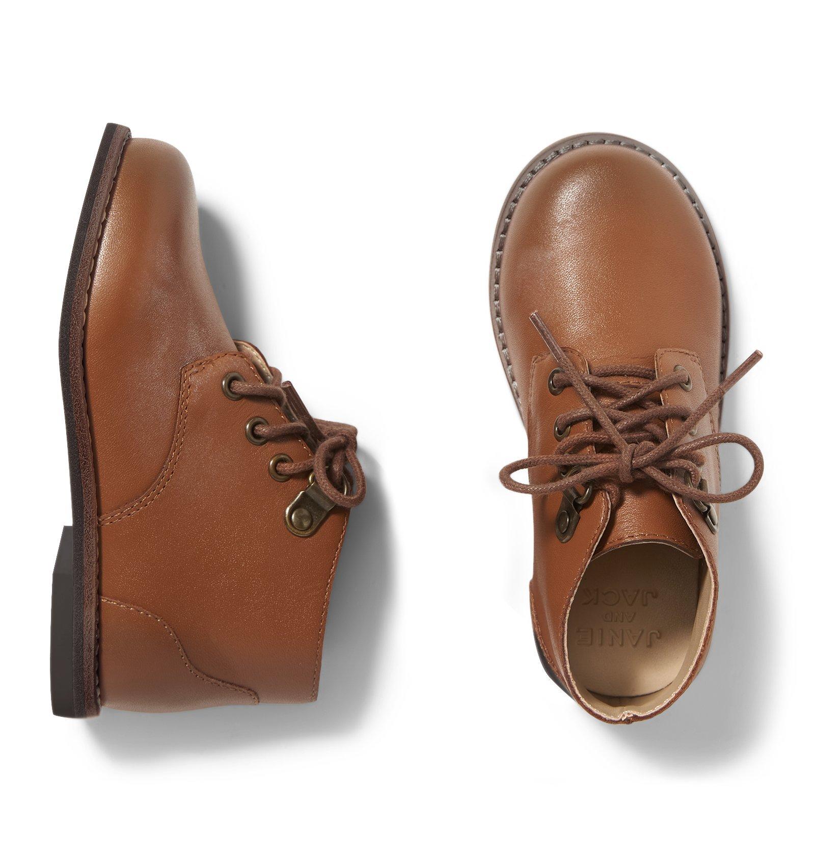 Leather Lace-Up Boot  image number 0