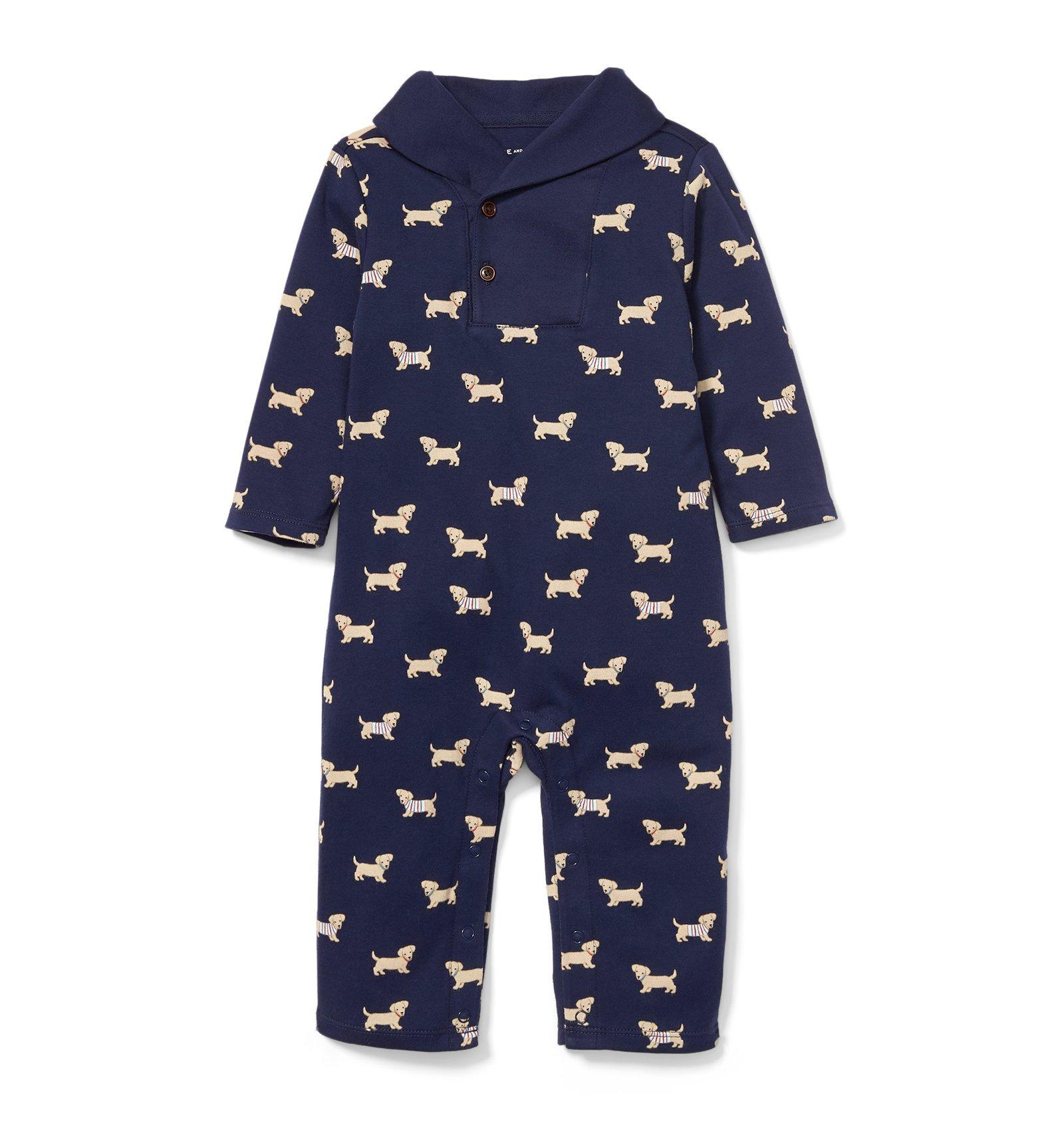 Puppy Shawl Collar 1-Piece image number 0