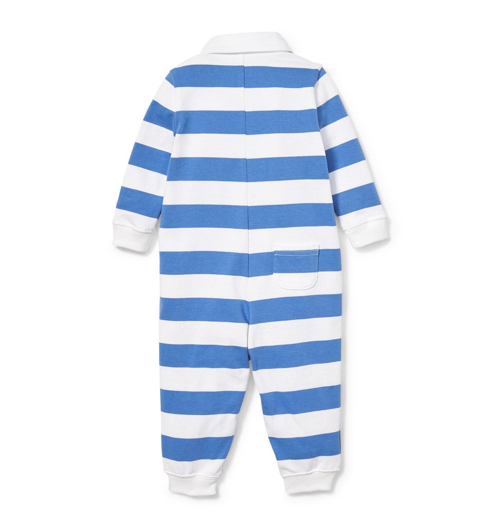 Striped Rugby 1-Piece image number 2