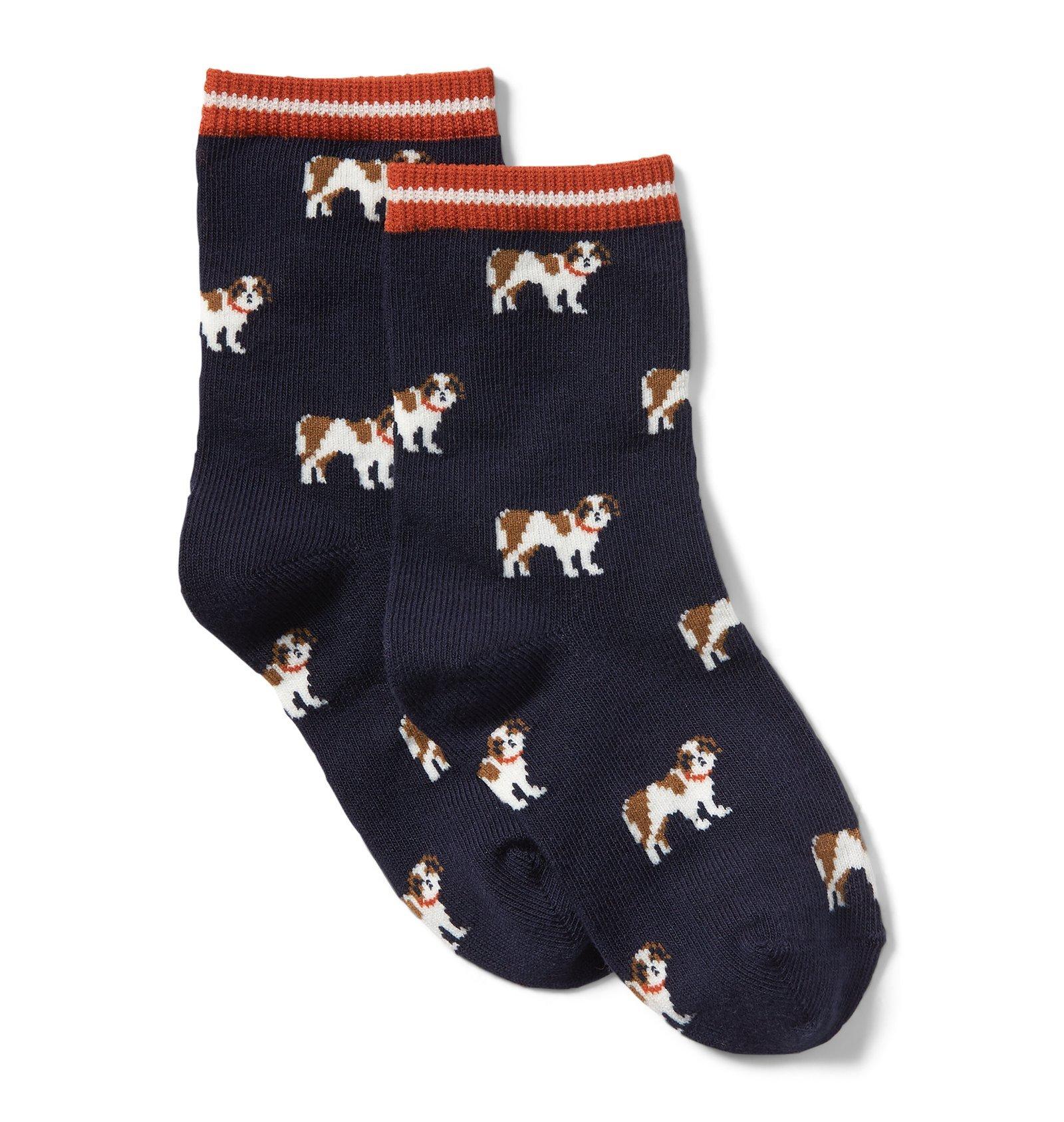 Saint Bernard Dog Sock