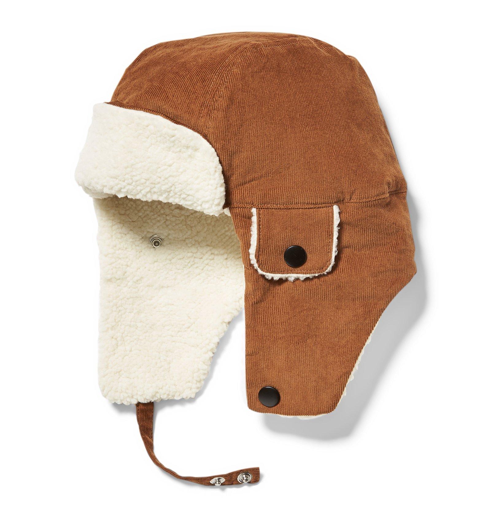 Corduroy Trapper Hat  image number 0