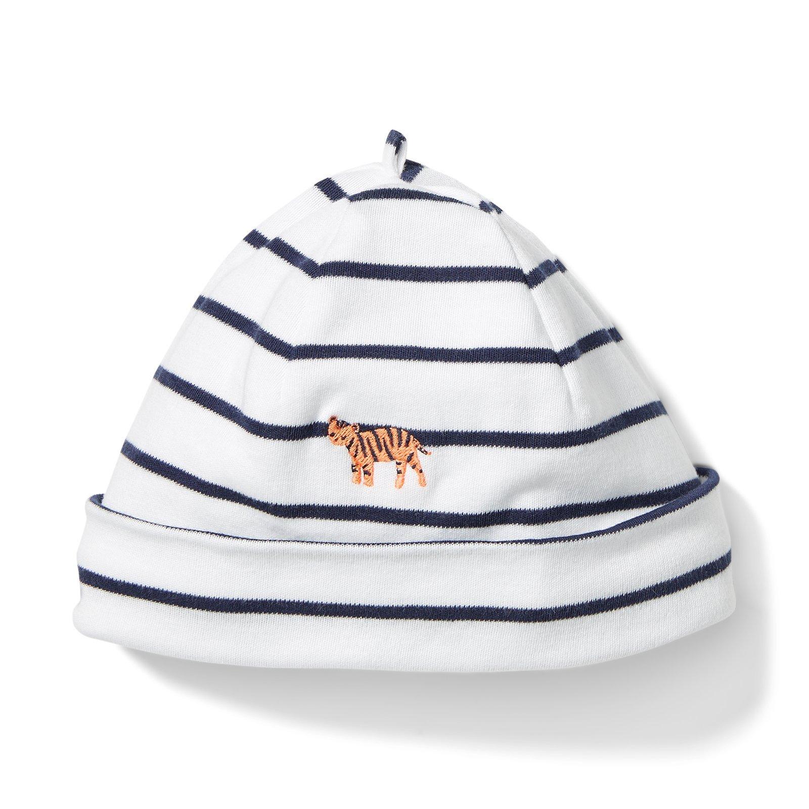 Tiger Stripe Knot Beanie image number 0