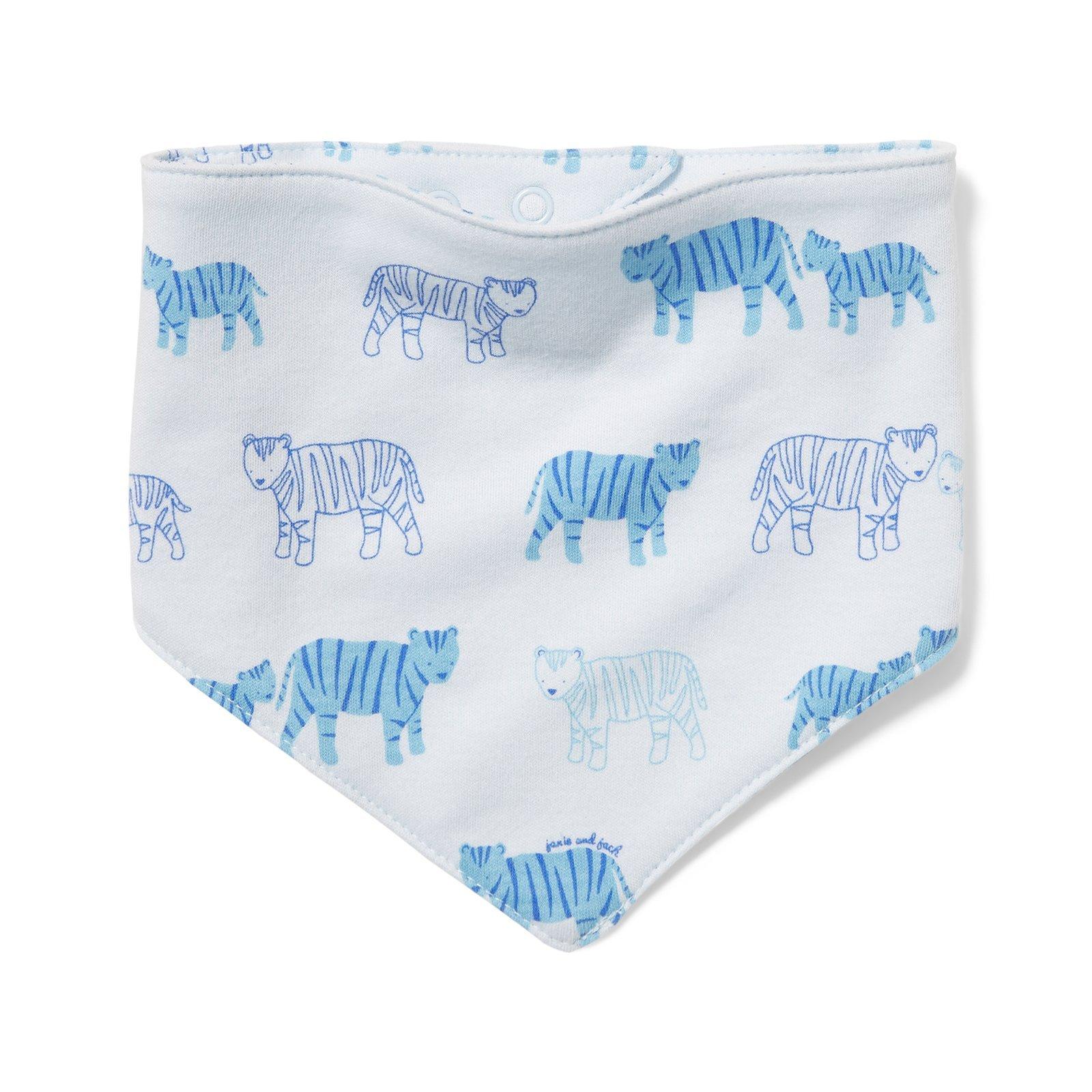 Tiger Print Bandana Bib image number 0