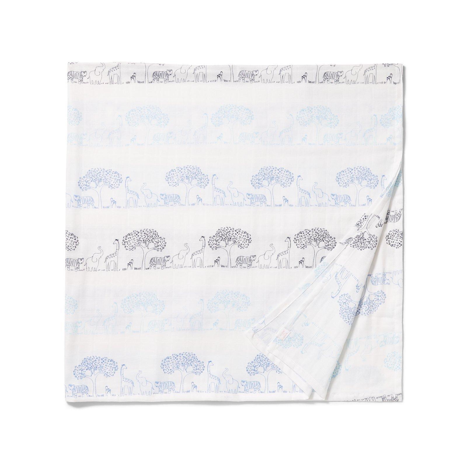 Animal Parade Swaddle Blanket image number 0