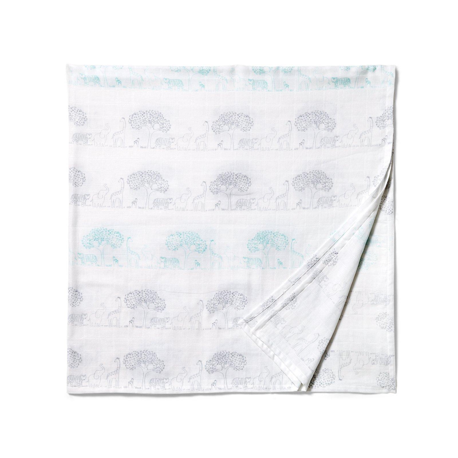 Animal Parade Swaddle Blanket image number 0