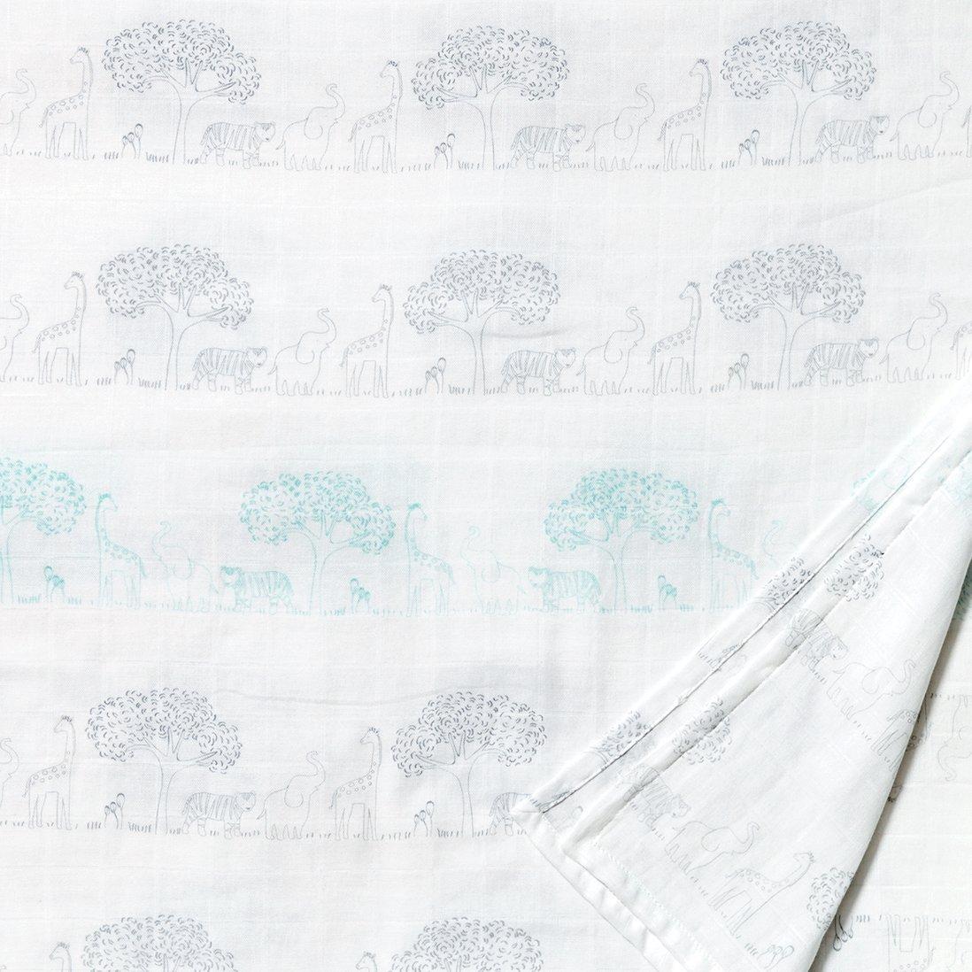Animal Parade Swaddle Blanket image number 1