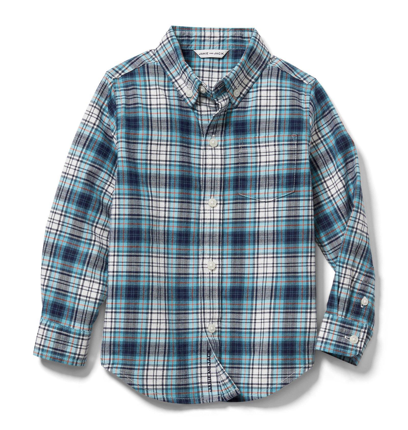 Plaid Brushed Twill Shirt  image number 0