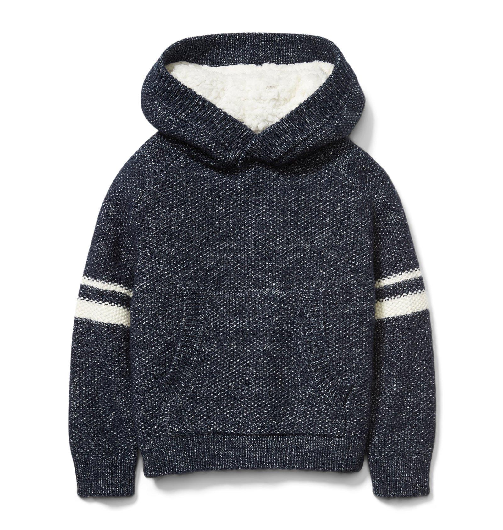 Marled Sherpa Lined Hoodie  image number 0