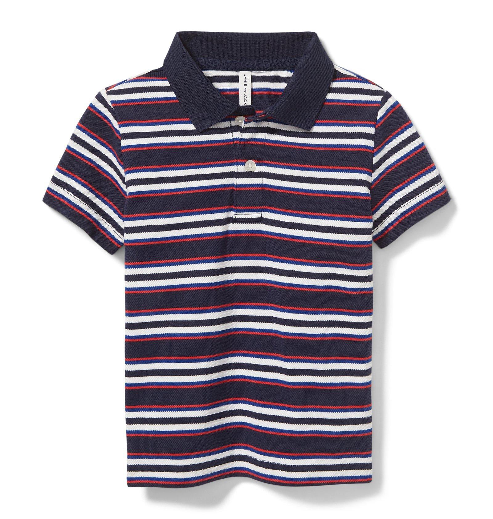 Striped Polo image number 0