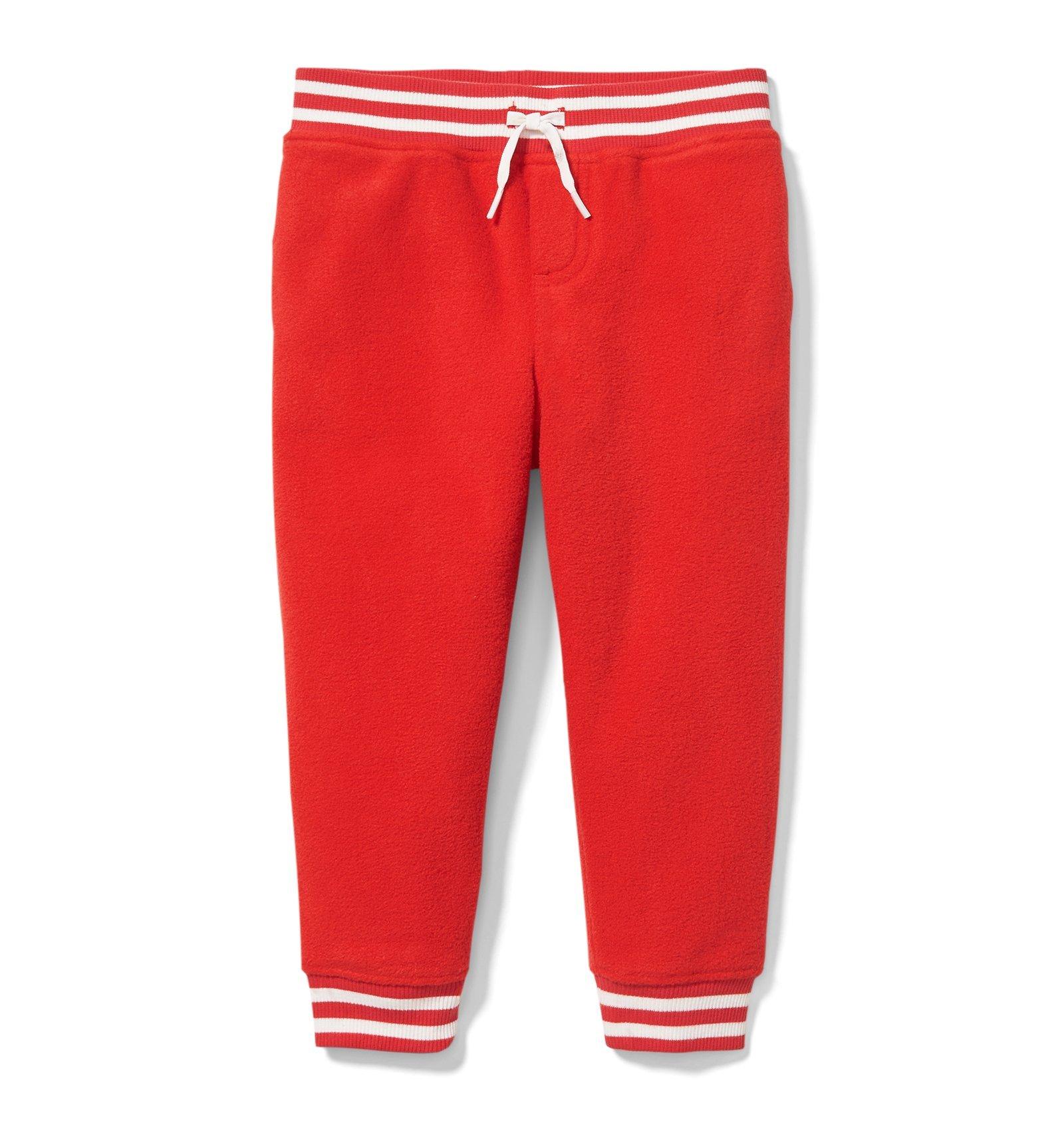Fleece Striped Jogger  image number 0