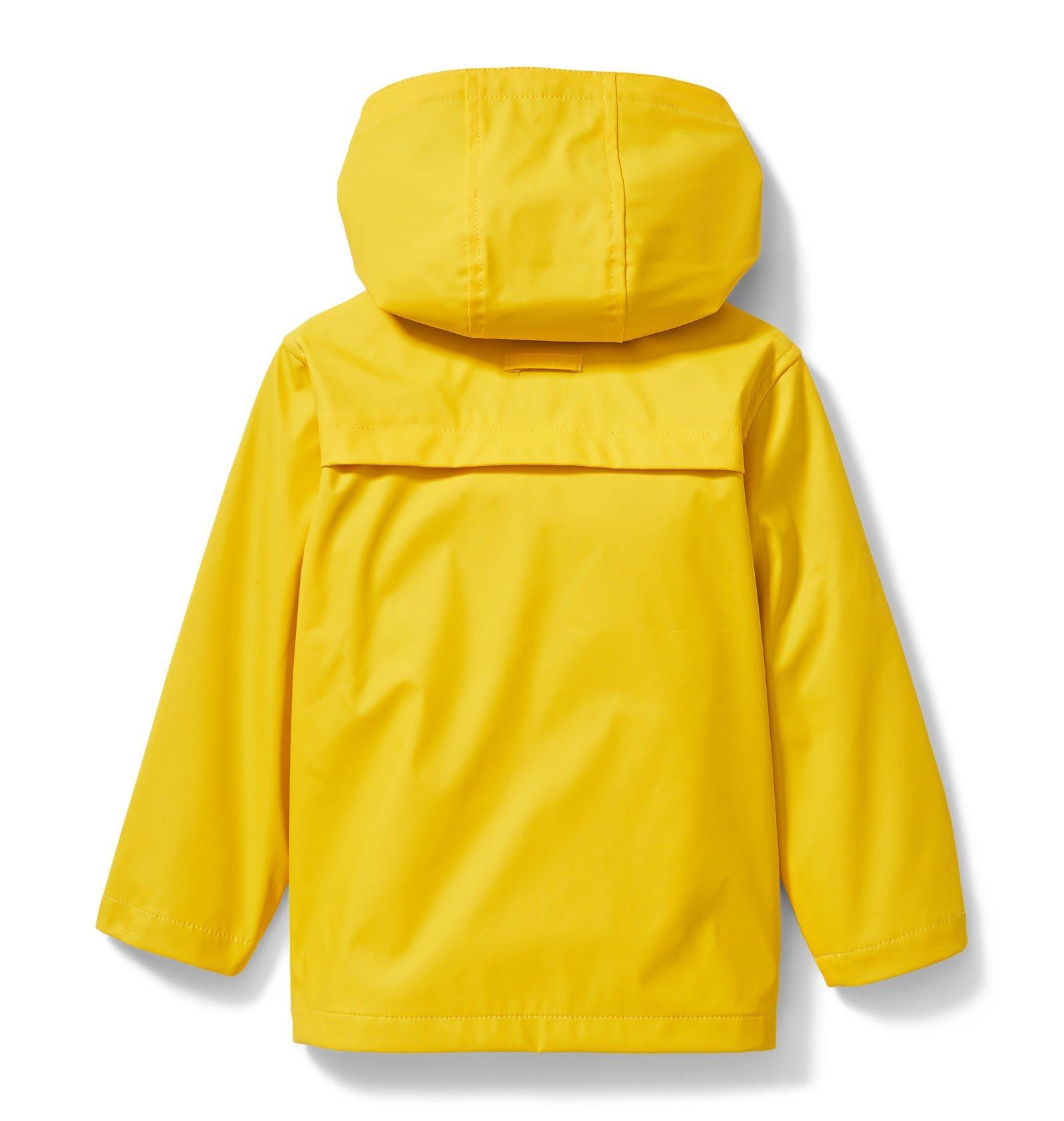 Childrens yellow 2024 waterproof jacket