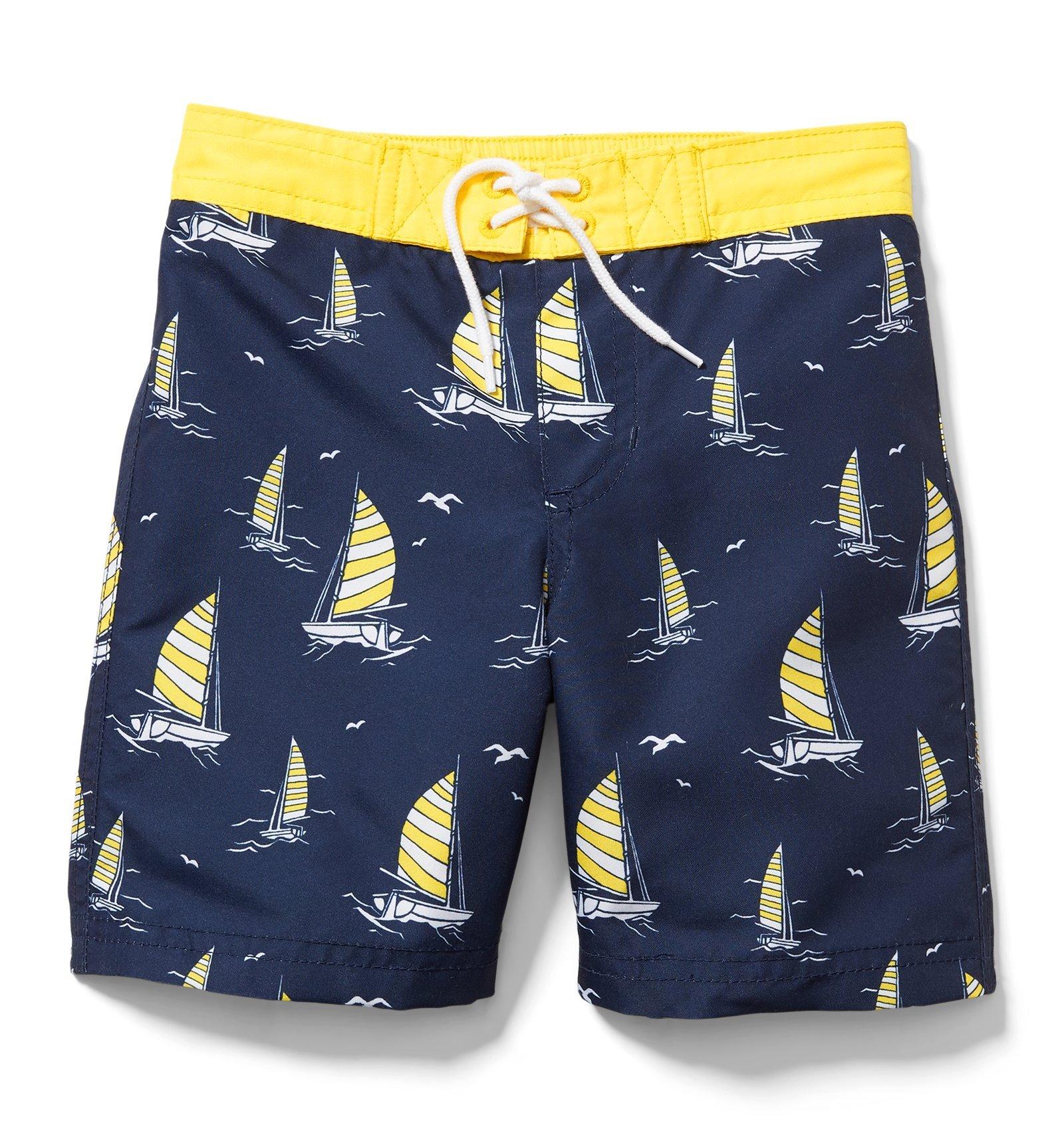 Sailboat Swim Trunk image number 0