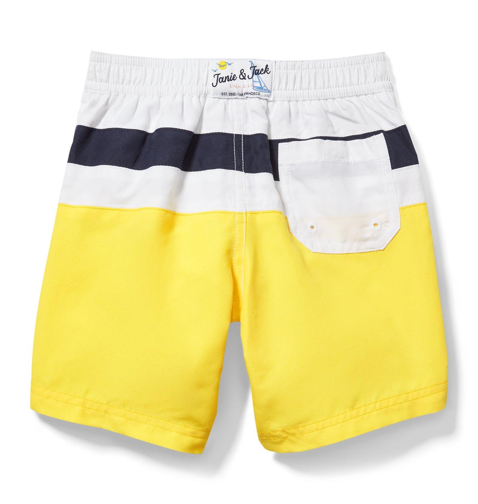 Colorblocked Swim Trunk image number 1