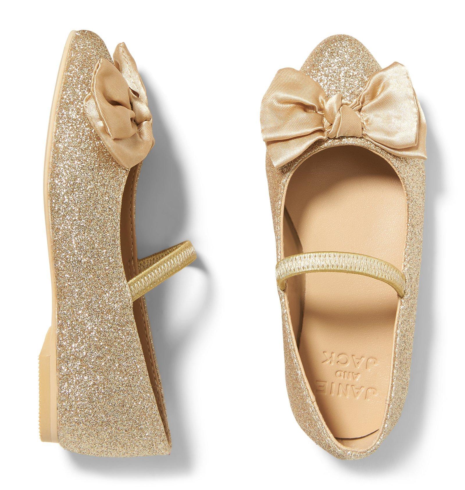 Glitter Bow Flat  image number 1