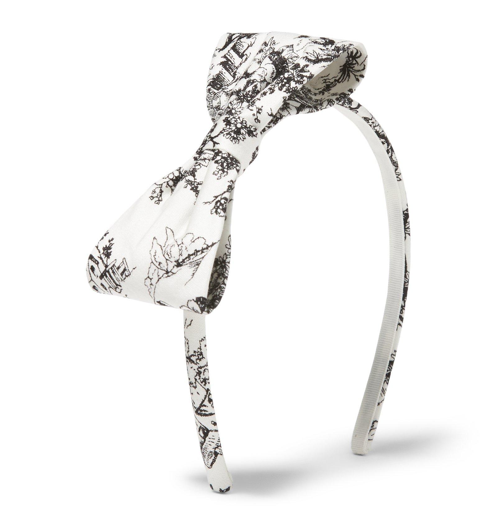Toile Bow Headband image number 0