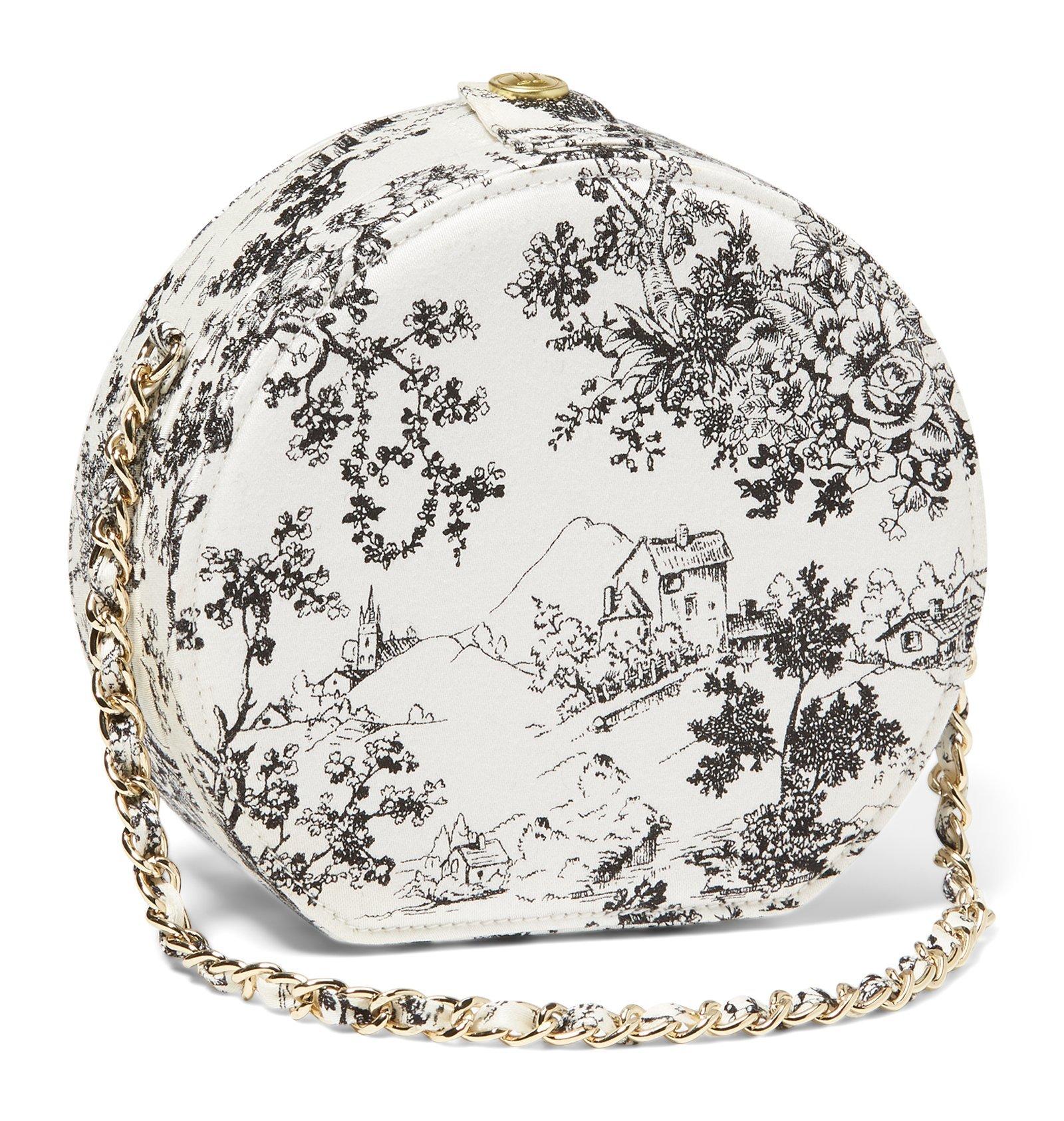 Toile Circle Purse  image number 0