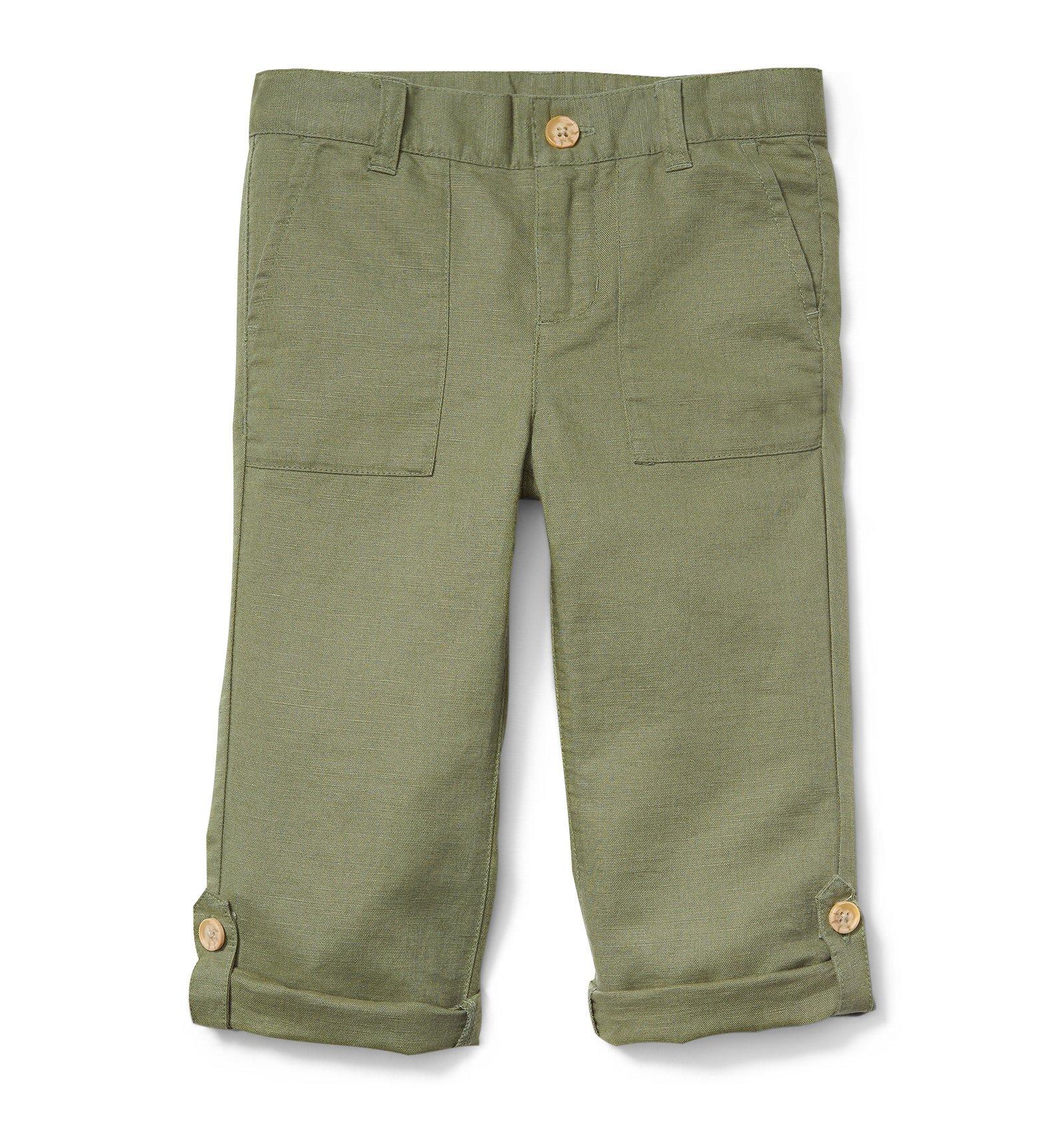Rachel Zoe Linen Cuffed Pant image number 0
