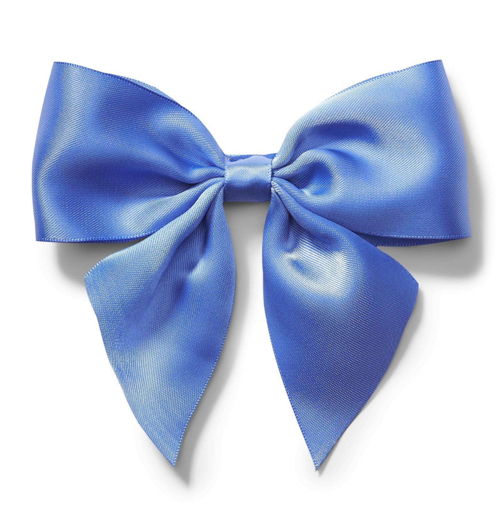 Satin Bow Barrette  image number 0