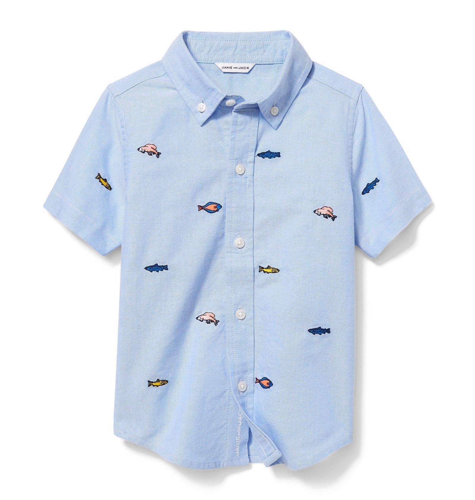Embroidered Oxford Shirt image number 0
