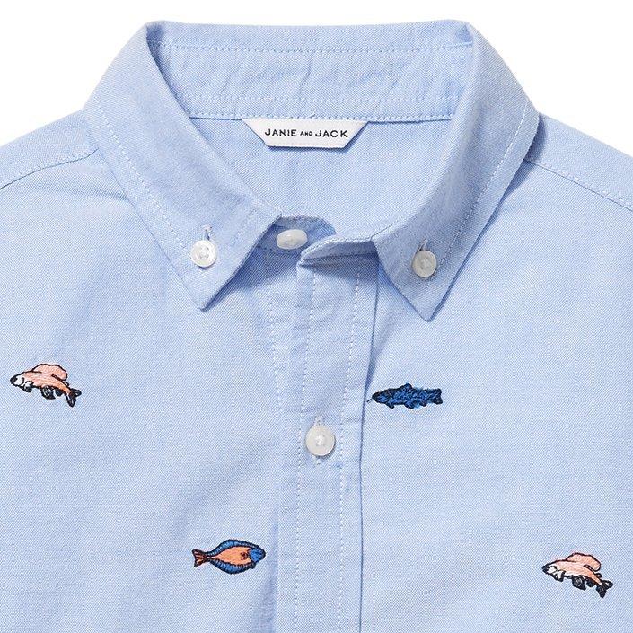 Embroidered Oxford Shirt image number 2