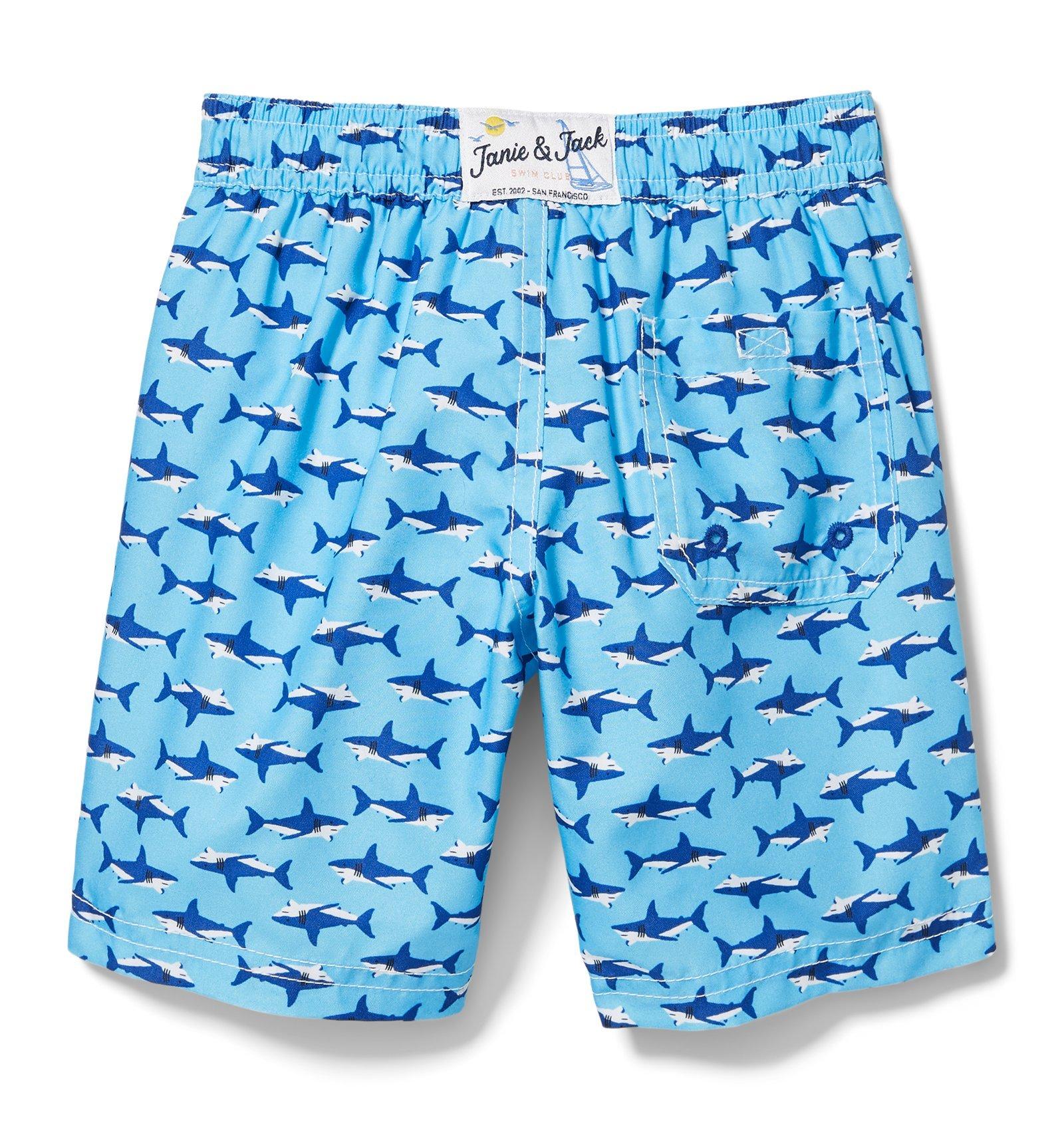 Shark Print Board Short image number 1