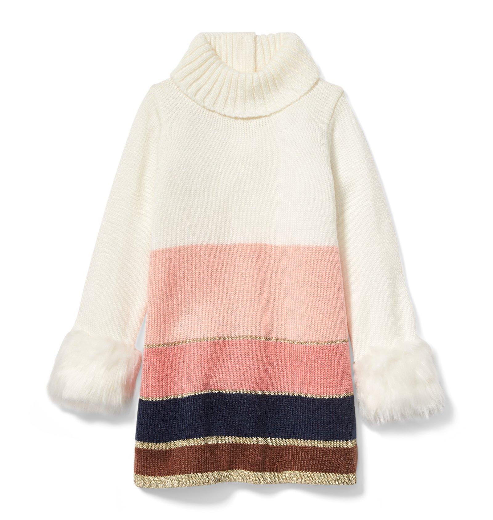 Colorblocked Sweater Dress  image number 0