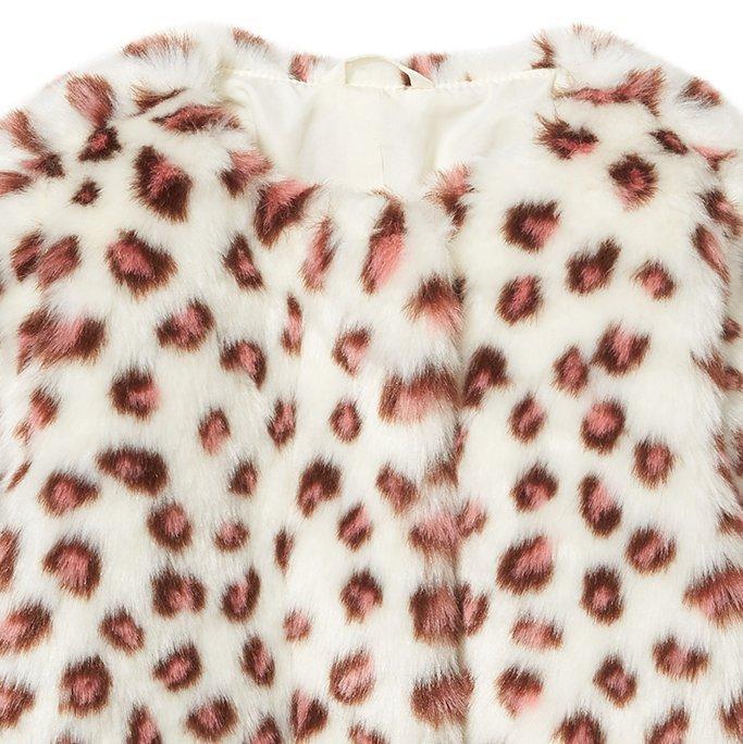 Leopard Faux Fur Coat  image number 3