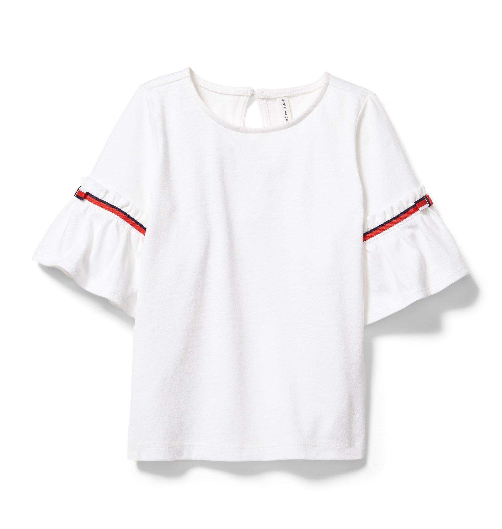 Ruffle Sleeve Top