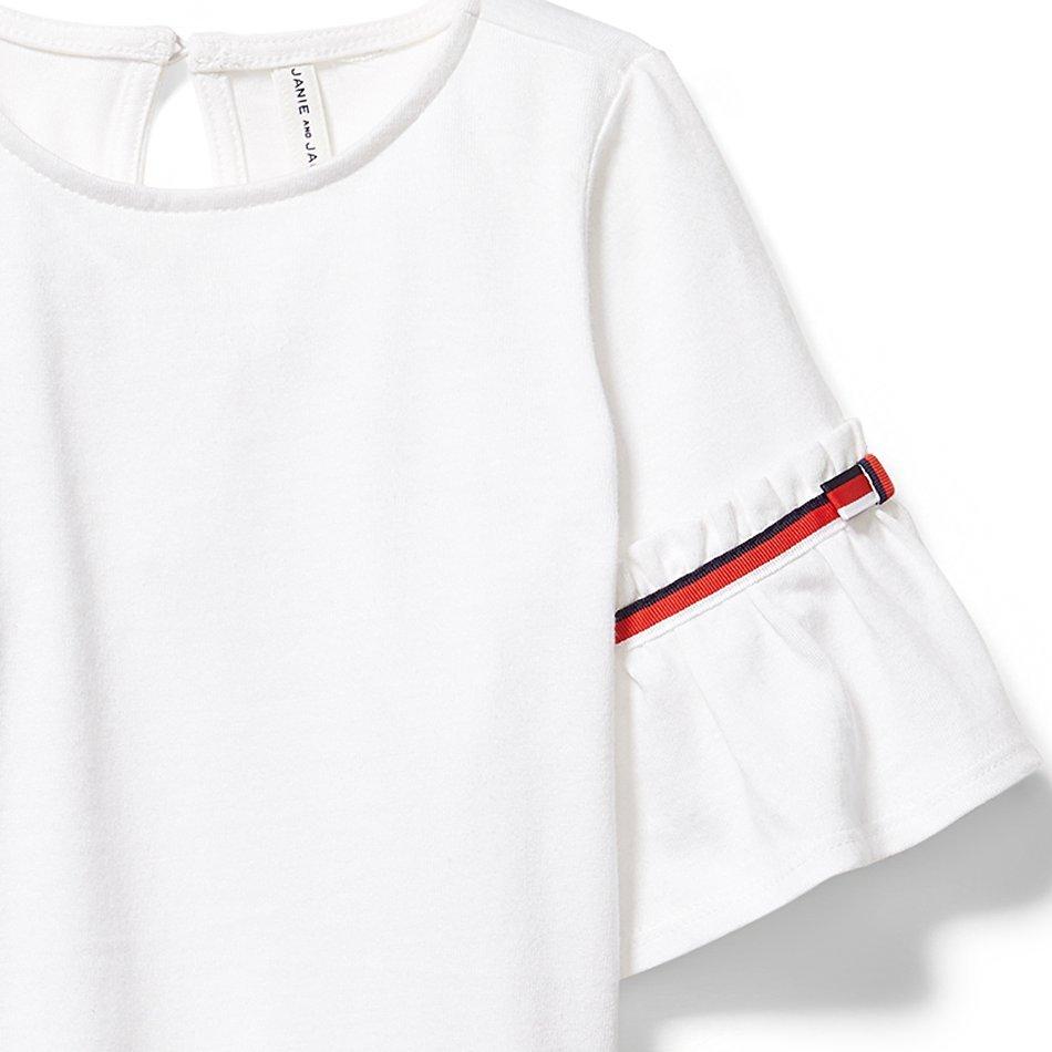 Ruffle Sleeve Top image number 3