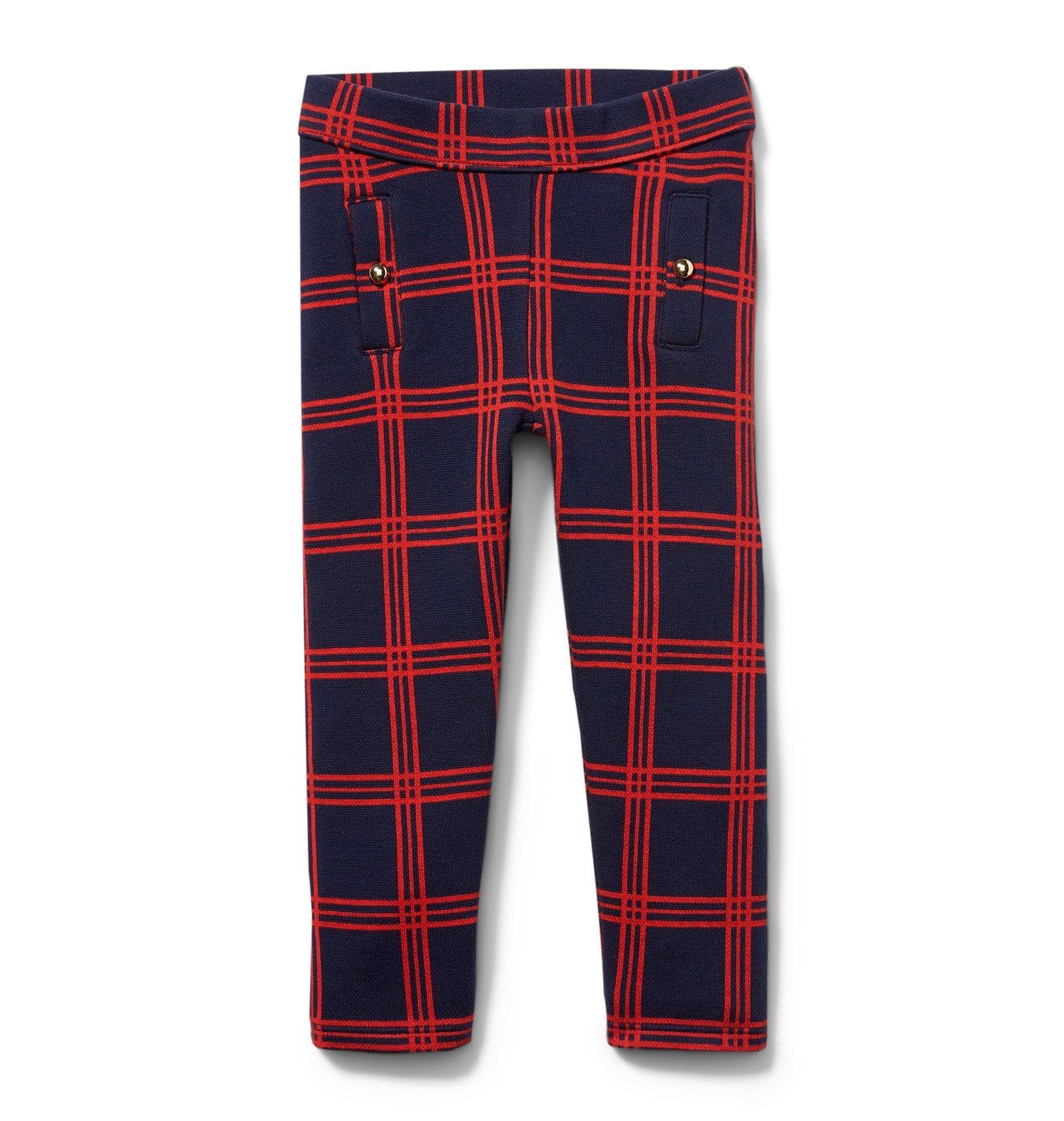Jacquard Windowpane Pant