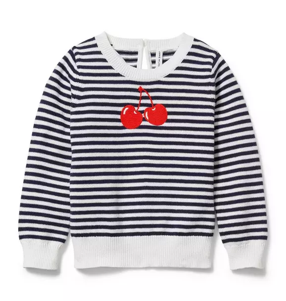Cherry Stripe Sweater image number 0