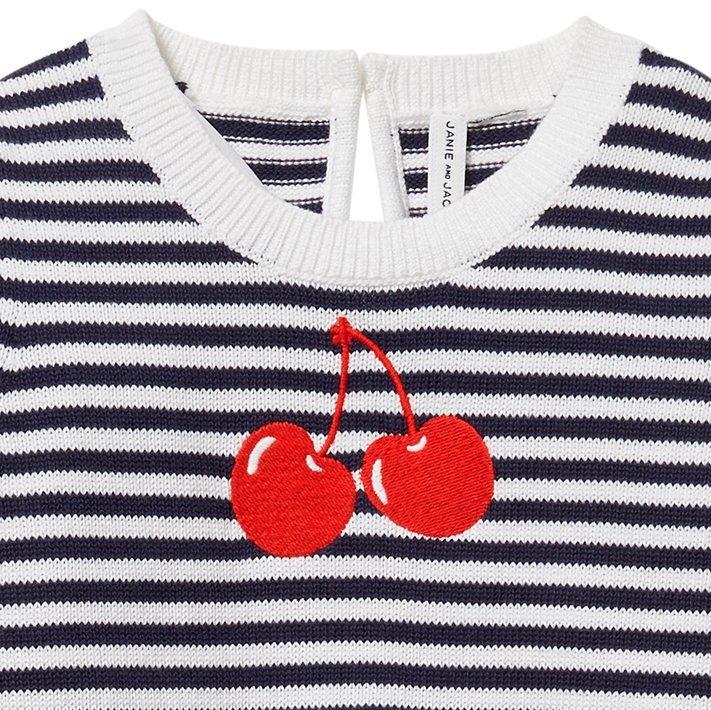 Cherry Stripe Sweater image number 3