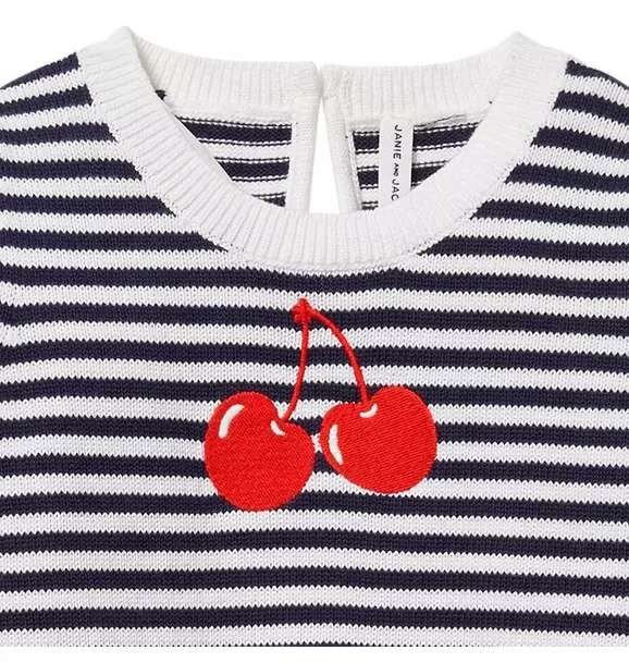 Cherry Stripe Sweater image number 3