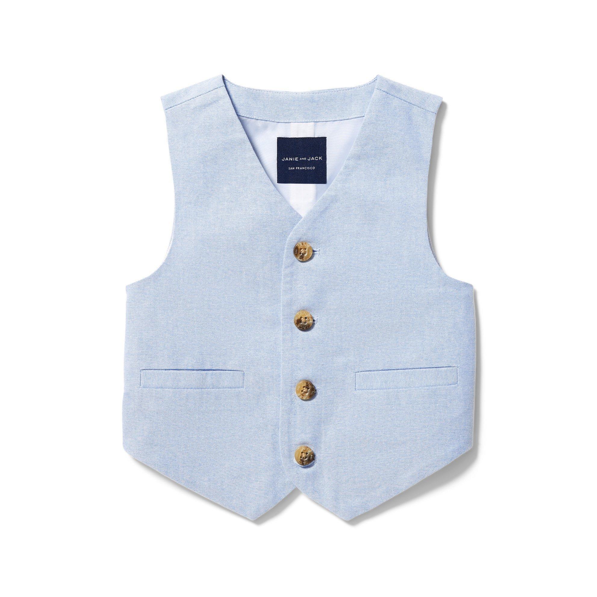 Oxford Cotton Vest image number 0