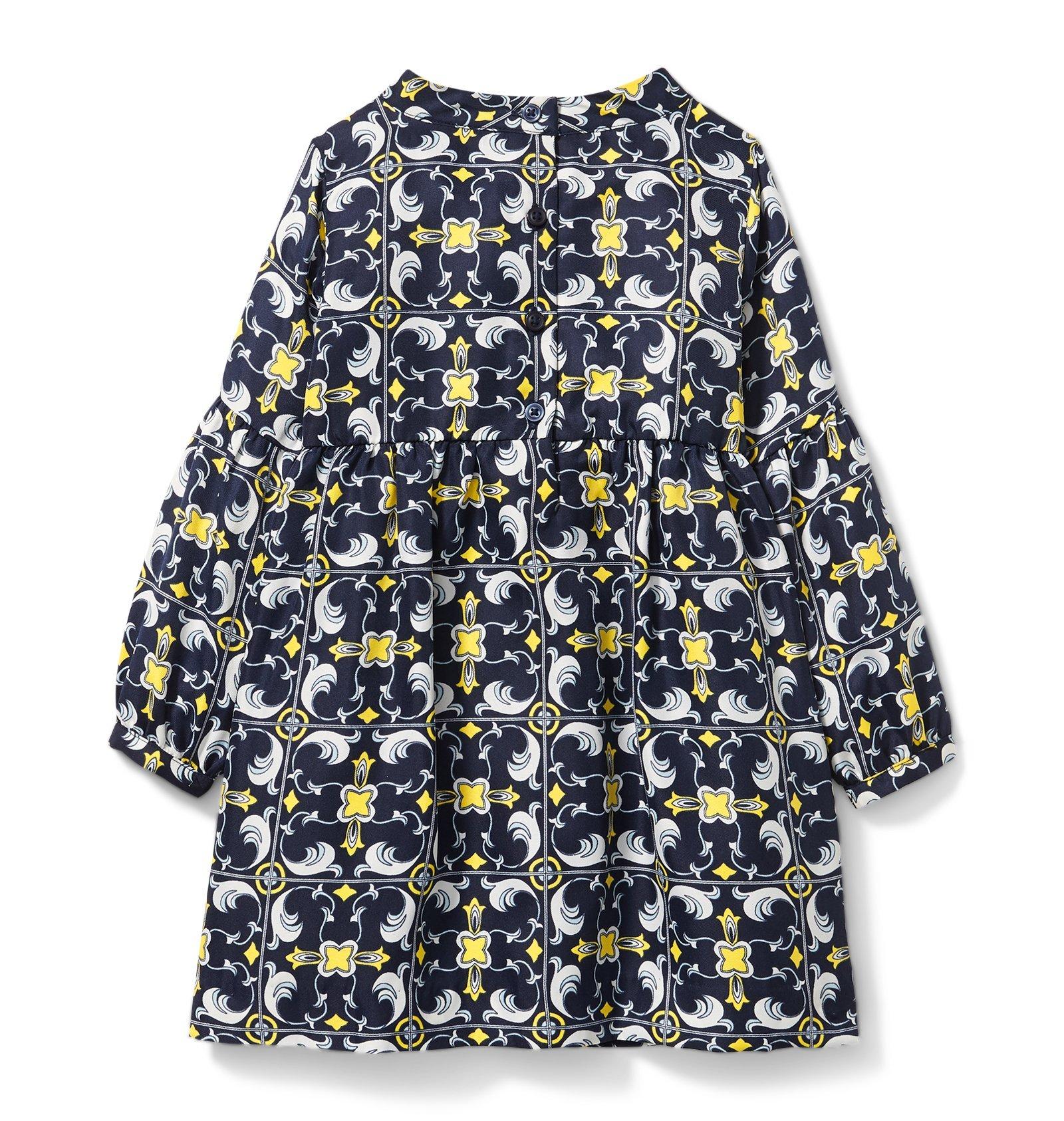 Medallion Scarf Print Dress image number 1