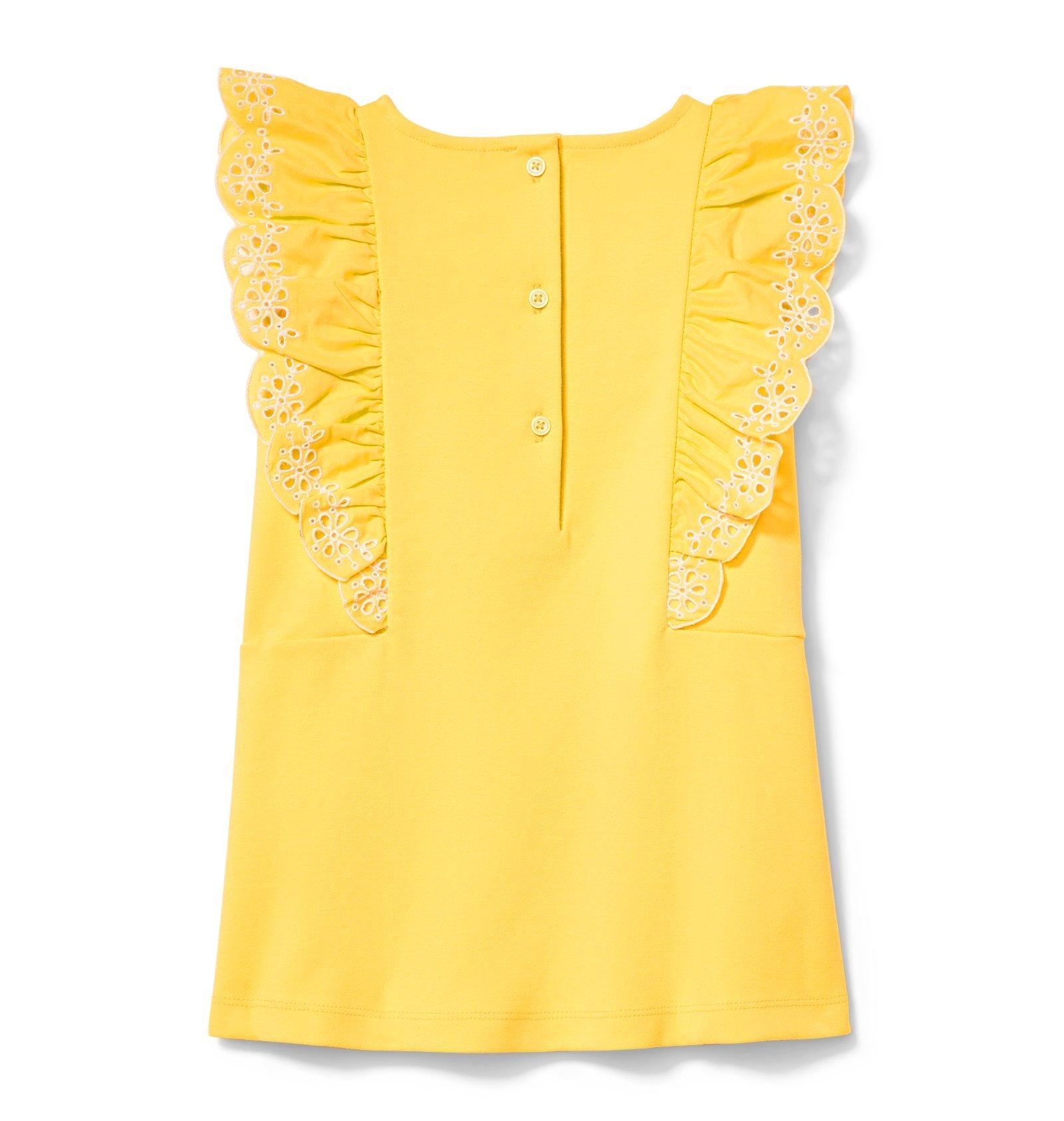 Eyelet Trim Ponte Dress image number 1