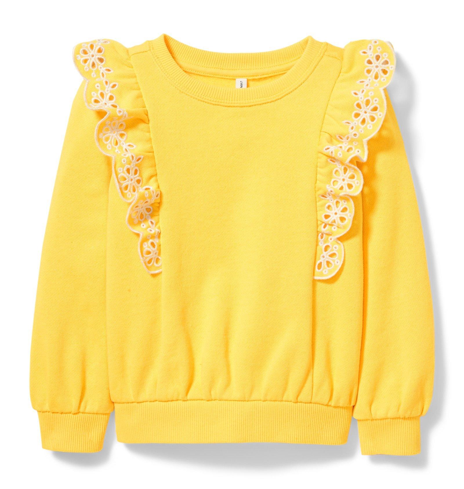 Eyelet Sweatshirt image number 0