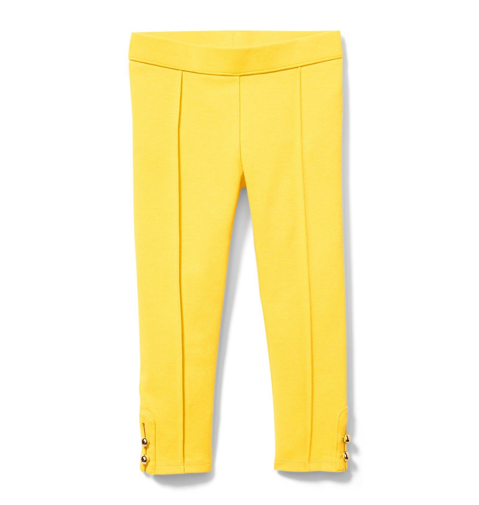 Button Cuff Ponte Pant