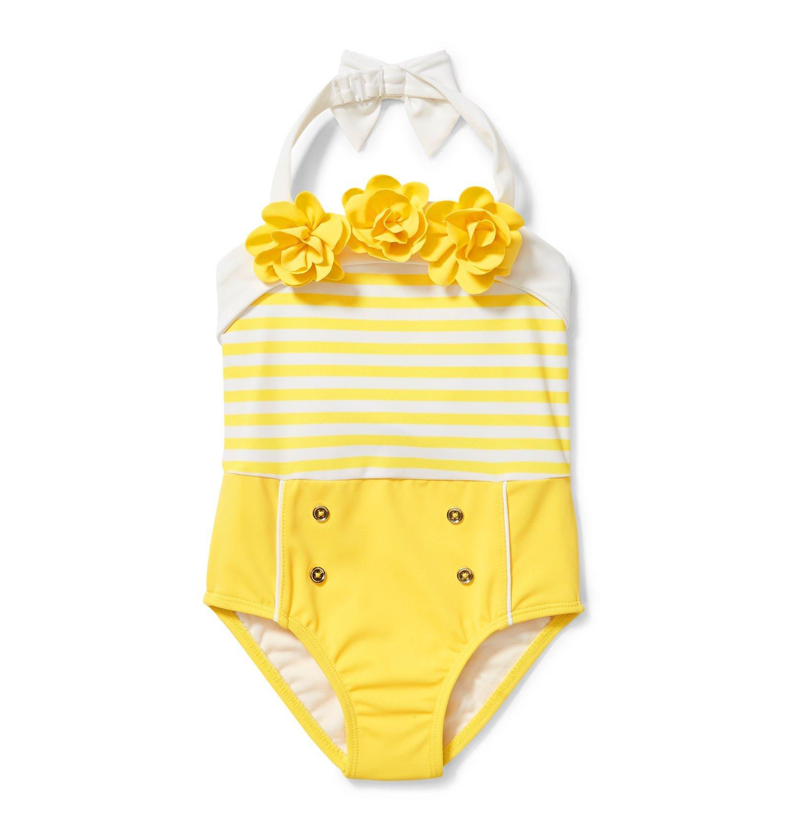 Floret Button Front Swimsuit image number 0