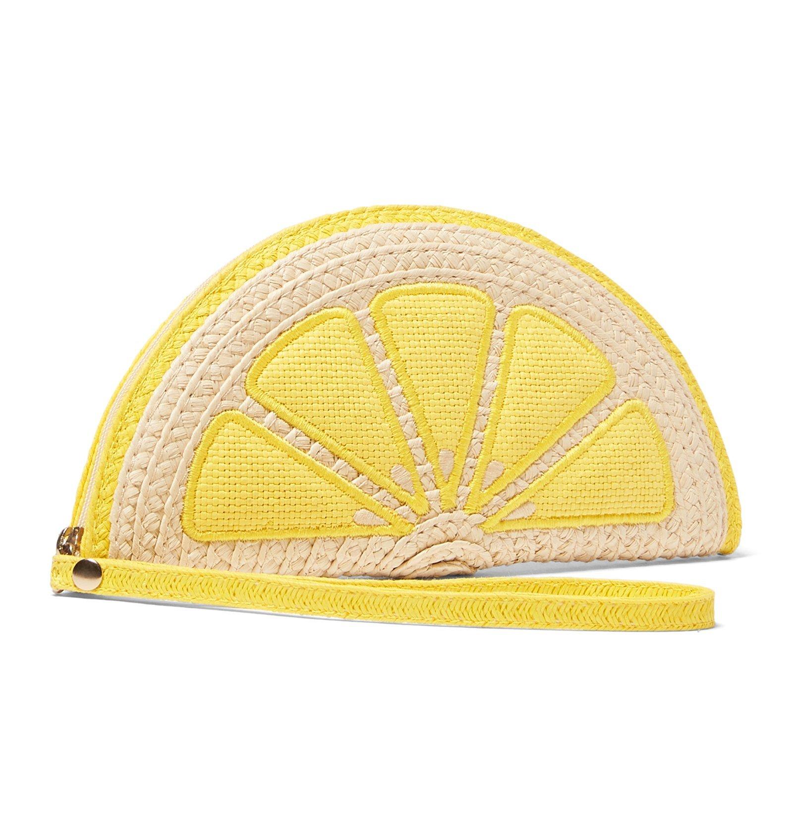 Lemon Wedge Woven Purse image number 0
