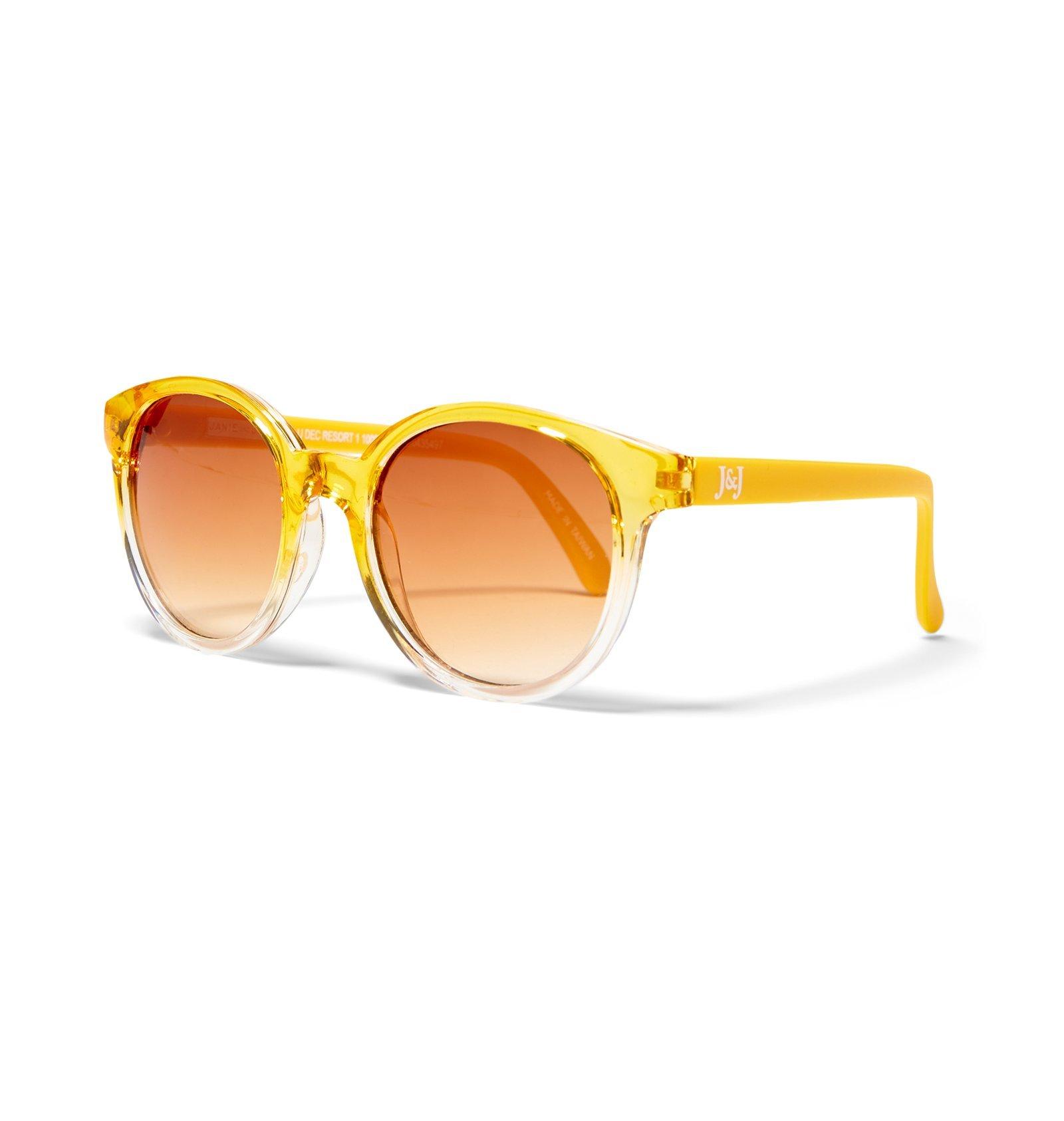 Yellow Ombre Tinted Sunglasses image number 2